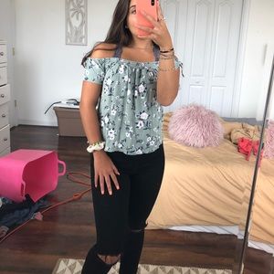 AEO off the shoulder top
